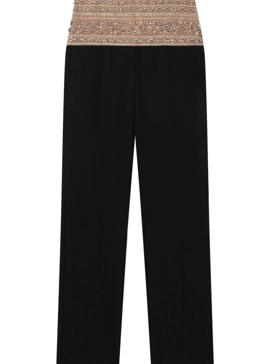 Affordable Stella crystal-embellished Women wool trousers McCartney 0710
